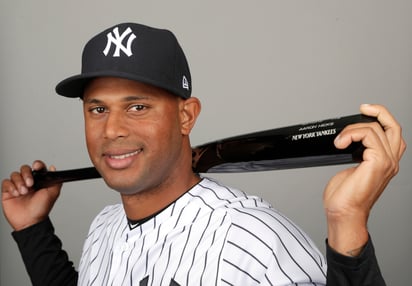 Aaron Hicks jugó las últimas tres temporadas con los Yanquis de Nueva York.