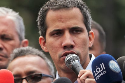 Guaidó declinó criticar la cooperación rusa con el régimen venezolano. (ARCHIVO)