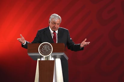 Resalta. AMLO dijo que en las administraciones anteriores la manera de bajar los recursos era como una especie de moche. (EL UNIVERSAL)