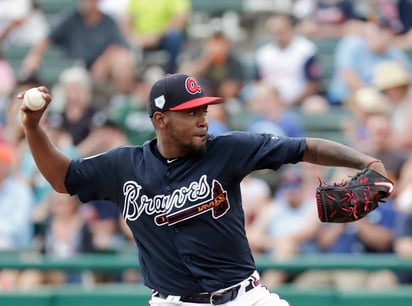 Julio Teherán podría abrir su sexto juego inaugural con los Bravos.