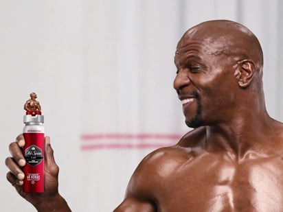 El comercial es protagonizado por el actor Terry Crews, quien también aparece en otros materiales publicitarios de Old Spice. (INTERNET)