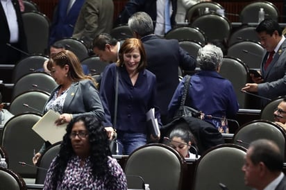 Tatiana Clouthier explicó que habrá una mesa de análisis entre funcionarios de Gobernación, el Instituto de las Mujeres y legisladoras. (EL UNIVERSAL)