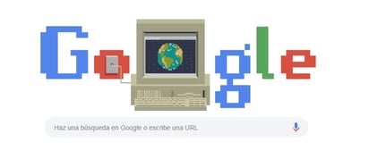 A través de su blog, la compañía de tecnología Google menciona que, inicialmente, Berners-Lee imaginó 'una gran base de datos de hipertexto con enlaces mecanografiados', llamada Malla. (GOOGLE)
