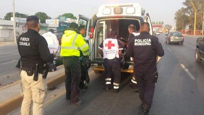 El accidente ocurrió a la altura del ejido San Miguel de Matamoros. (EL SIGLO DE TORREÓN) 