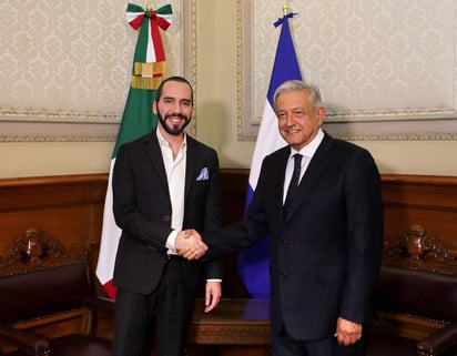 A su llegada a Palacio Nacional, Nayib Bukele, detalló que una de las cosas más urgentes es atender la migración forzada y, de manera conjunta, poder resolver el problema. (ESPECIAL)