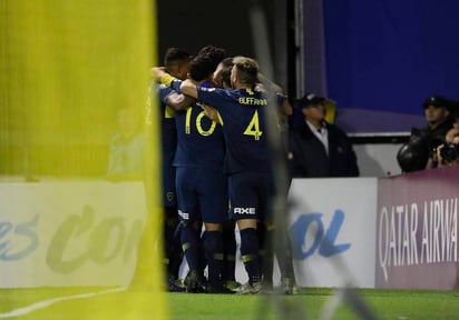 Boca Juniors venció 3-0 al Deportes Tolima de Colombia en la cancha de La Bombonera. (Especial)