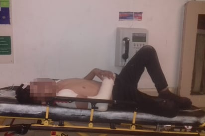 El menor fue trasladado al Hospital General de Zona número 16 del Seguro Social para su atención médica.