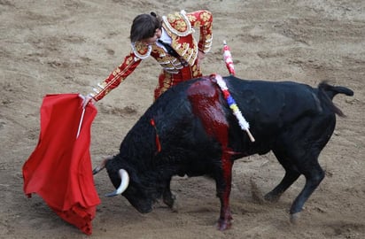 En diciembre pasado en Colombia, el lagunero tuvo una destacada actuación ante 'Barretino', de la ganadería Achury Viejo, durante la Feria de Cali.