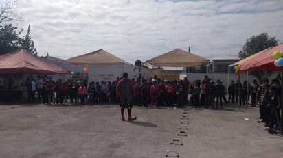 A todos los pequeños asistentes se les nombró guardianes del agua. (EL SIGLO DE TORREÓN)