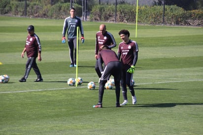 La Selección Mexicana realizó su entrenamiento matutino ayer en el Centro de Entrenamiento del Comité Olímpico de Estados Unidos.