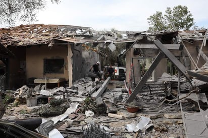 Destrozó una vivienda en la región central de Israel e hirió a siete personas, incluidos tres menores. (EFE)