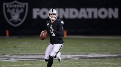 Será la sexta temporada de Derek Carr con los Raiders.