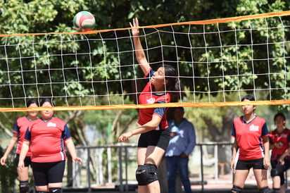 La eliminatoria del voleibol en La Laguna de Durango de los CECyTED resultó espectacular en cada uno de los encuentros.