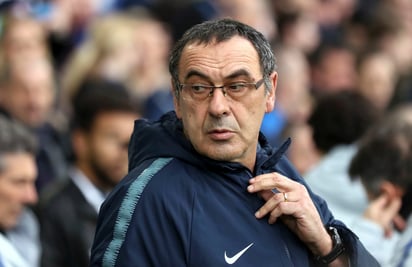 El director técnico del Chelsea, Maurizio Sarri.