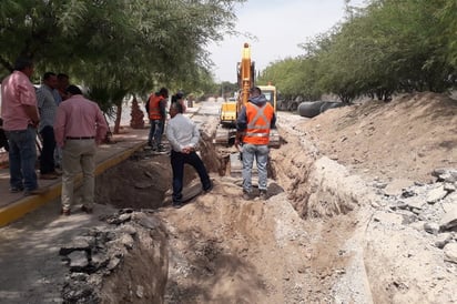 El proyecto de bulevar Las Quintas consta de la rehabilitación de un colector sanitario de 650 metros lineales de un diámetro de 48 pulgadas. (CORTESÍA)