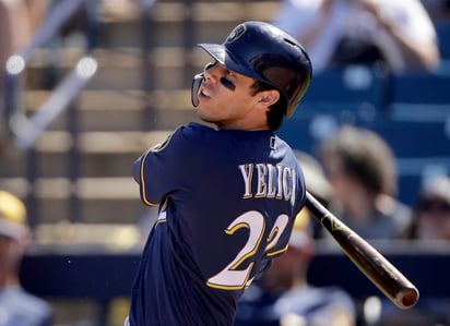 Christian Yelich tuvo una gran temporada el año pasado, por lo que se coronó como el Jugador Más Valioso en la Liga Nacional.