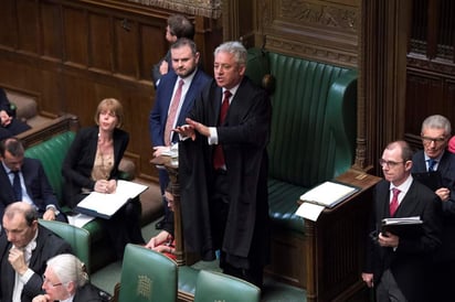 Bercow considera que la votación es distinta a las dos anteriores y permitirá que se lleve a cabo. (EFE)