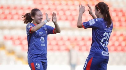 El equipo de Monterrey femenil se recuperó tras perder en el clásico regiomontano en la jornada anterior. (Especial)