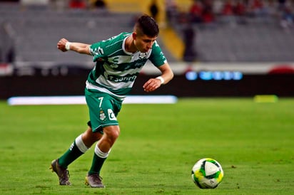 Villano. Brayan Garnica falló una oportunidad muy clara que era el 1-0 para los Guerreros ante Atlas. (Jam Media)