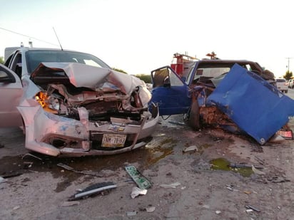 El incidente se registró aproximadamente a las 18:30 horas de hoy lunes sobre la prolongación de la avenida Juárez, cerca del Periférico, a la altura del fraccionamiento el Secreto I. (ESPECIAL)