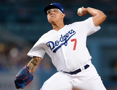 Julio Urías no permitió carreras en cinco entradas de trabajo, dejó el juego ganado, pero el bullpen de Dodgers perdió la ventaja.