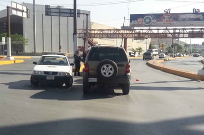 El accidente se registró a la altura del 'crucero inteligente'.