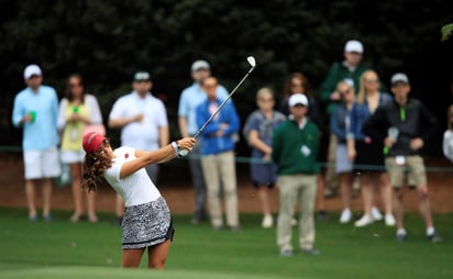 La mexicana María Fassi acabó el torneo 6 golpes abajo de par.