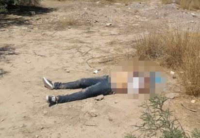 El cuerpo fue encontrado en un terreno en breña en las inmediaciones del fraccionamiento Santa Teresa. Tenía las manos atadas, la cabeza cubierta con una bolsa y presentaba una herida de arma de fuego. (EL SIGLO DE TORREÓN) 