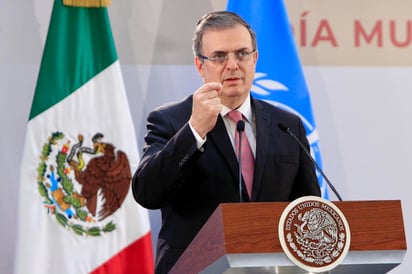 Marcelo Ebrard tuvo hoy eventos junto al presidente López Obrador. (NOTIMEX) 