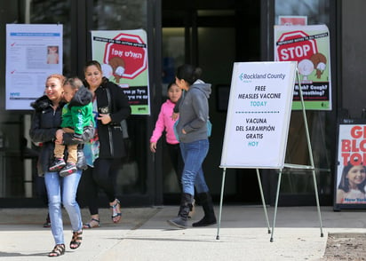 La ciudad estadounidense de Nueva York declaró una 'emergencia pública de salud' por una epidemia de sarampión. (AP)