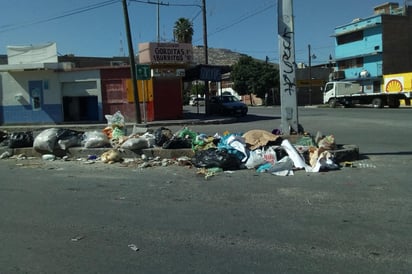 Solicitan que los recolectores vayan a la zona a llevarse los desechos que ahí se encuentran. (EL SIGLO DE TORREÓN)