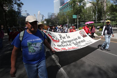 Este jueves, integrantes de la Coordinadora Nacional de Trabajadores de la Educación (CNTE) de Chiapas y Oaxaca se reunirán de nueva cuenta con autoridades de la Secretaría de Educación Pública (SEP) para dialogar sobre la reforma educativa. (ARCHIVO)