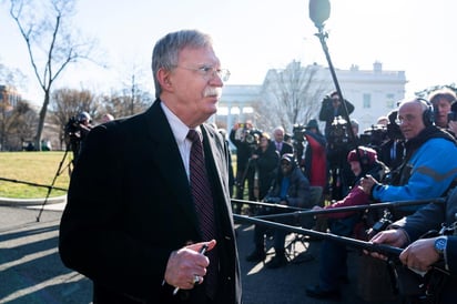 El anuncio formal lo hará hoy el Departamento de Estado y lo confirmará John Bolton, el asesor de seguridad nacional de Trump, en un discurso que dará en Miami. (EFE)