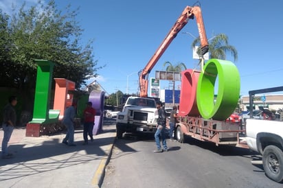 Las letras del municipio de Lerdo se cambiarán de lugar, al parecer las acciones estarían a cargo de Servicios Públicos de Lerdo. (EL SIGLO DE TORREÓN)