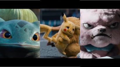 La aparición de viejos pokemones y un emotivo momento entre Pikachu y su entrenador, son los momentos más destacado del nuevo avance de la cinta Detective Pikachu.  (ESPECIAL)