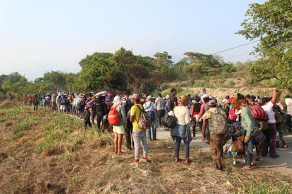 Aseguraron que los derechos humanos de los migrantes están a salvo. (ARCHIVO)