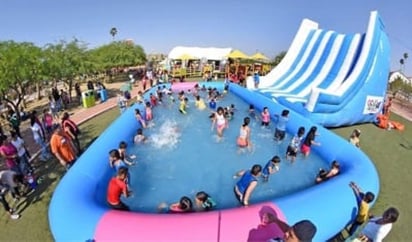 Los inflables serán instalados para que los disfruten pequeñas y pequeños de ciudad Lerdo. (EL SIGLO DE TORREÓN)