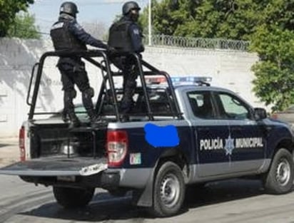 Los agentes de la Policía Preventiva realizaron un operativo de búsqueda por el lugar, con resultados negativos. (EL SIGLO DE TORREÓN)