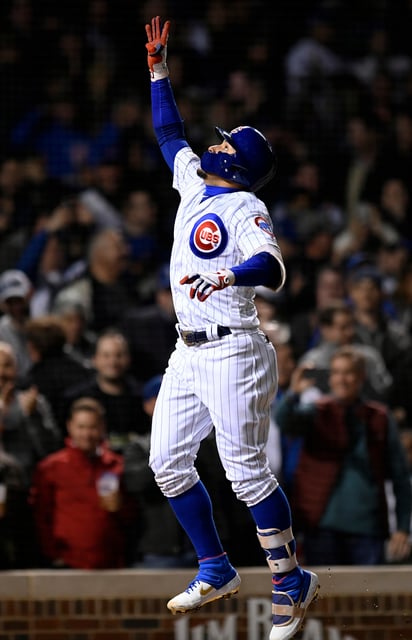 Javier Báez conectó un cuadrangular de tres carreras.