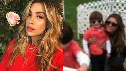 La modelo sorprendió al mostrar una fotografía en la que se le ve conviviendo junto a los dos hijos que procreó su padre, Luis Miguel, con a Aracely Arámbula. (ESPECIAL)