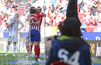 Con un autogol del zaguero Joaquín Fernández, los colchoneros rompieron el cero a los 66 minutos. (Especial)