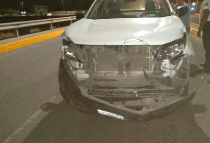 Provocó un accidente vial en la colonia Ampliación Los Ángeles de la ciudad de Torreón. (EL SIGLO DE TORREÓN)