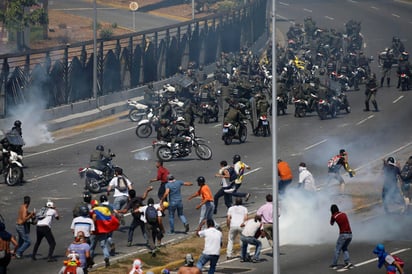 Los hechos ocurrieron alrededor de la base aérea de La Carlota de Caracas. (AP)