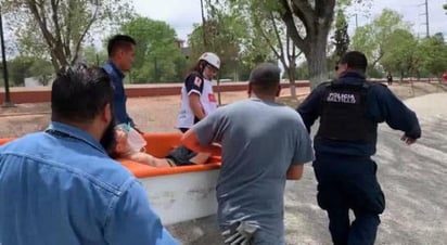 El menor fue trasladado al Hospital Universitario, sin embargo, se encuentra en estado grave. (EL SIGLO COAHUILA)