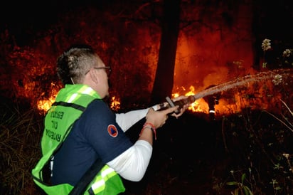 El reporte de la Conafor de este lunes a las 10:00 horas daba cuenta de 74 incendios activos en 18 entidades, de los cuales, 32 estaban en proceso de liquidación. (ARCHIVO)