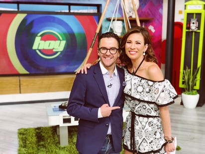 Visita. El pasado lunes, Ingrid Coronado acudió al programa Hoy de Televisa en donde fue muy bien recibida. (ESPECIAL)