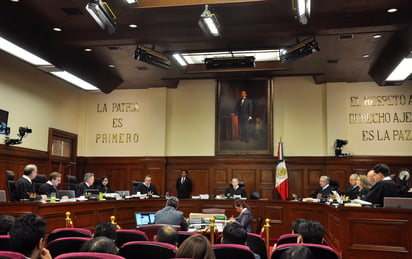 Los ministros de la Suprema Corte señalaron que el proceso se estudiará a fondo. (ARCHIVO)