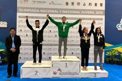 Las jóvenes promesas del deporte lerdense ganaron 8 de las 12 medallas que ganó Durango. (EL SIGLO DE TORREÓN)