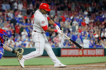 Yasiel Puig les dio el triunfo a los Rojos con un sencillo en la décima. (AP)