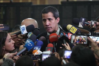 'No nos vamos a prestar a una negociación falsa', sostuvo Guaidó al insistir que la oposición no se desviará de sus objetivos. (EFE)